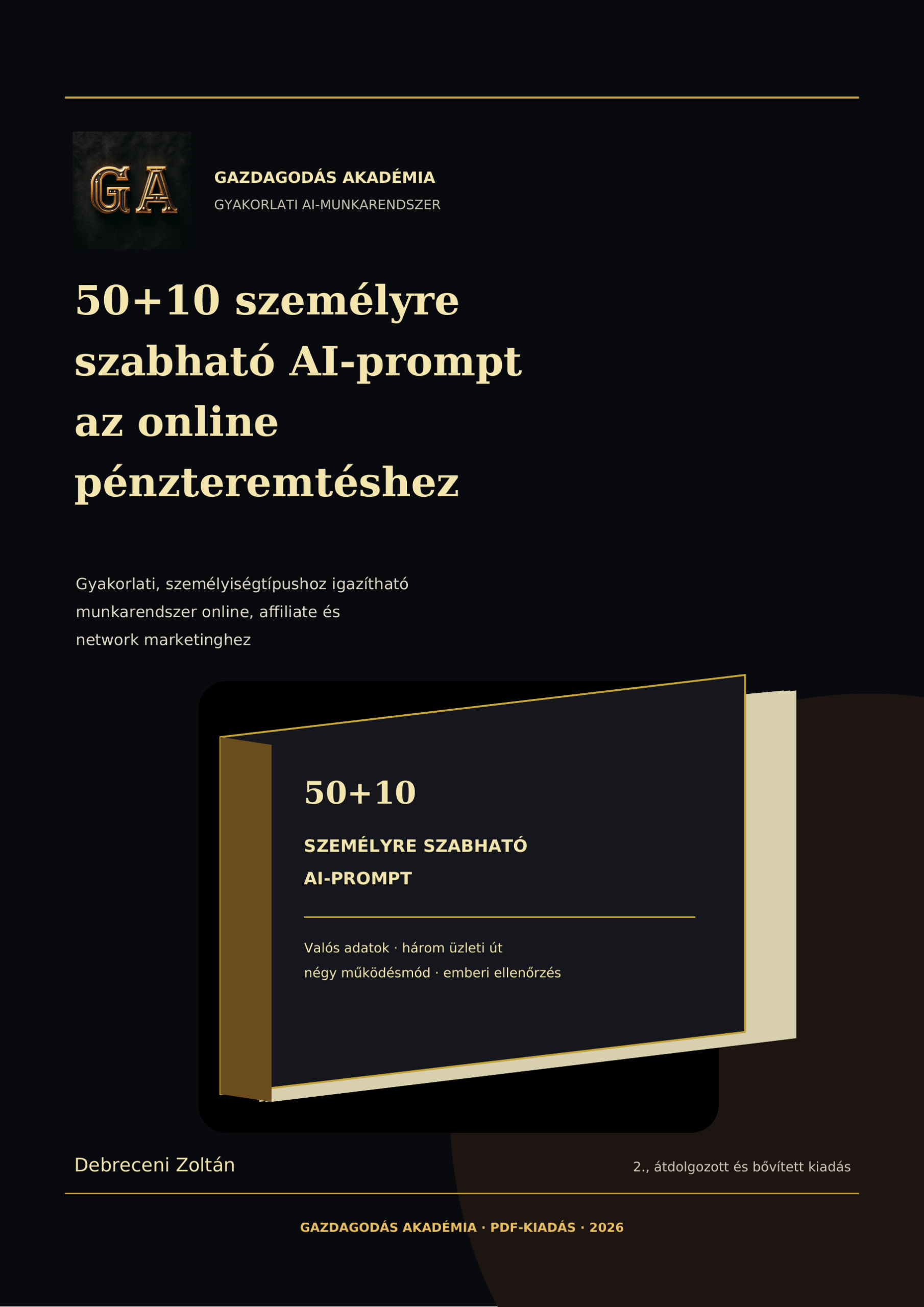 50+10 AI prompt a pénzteremtéshez